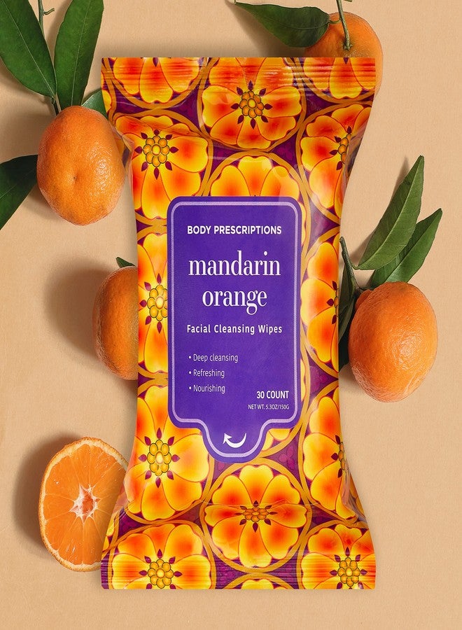 Body Prescriptions Makeup Remover Wipes - Bulk Pack, Gentle Cleansing Wipes for Easy Makeup Removal, Mandarin, Orchid, Grapefruit, & Jasmine Tea - Image 4